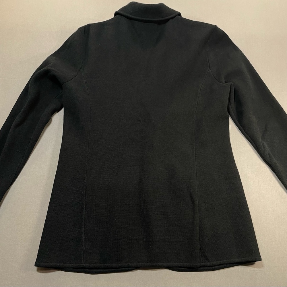 Lauren Ralph Lauren Combed Cotton-Blend Sweater Blazer - Womens Petite Medium - Picture 11 of 14